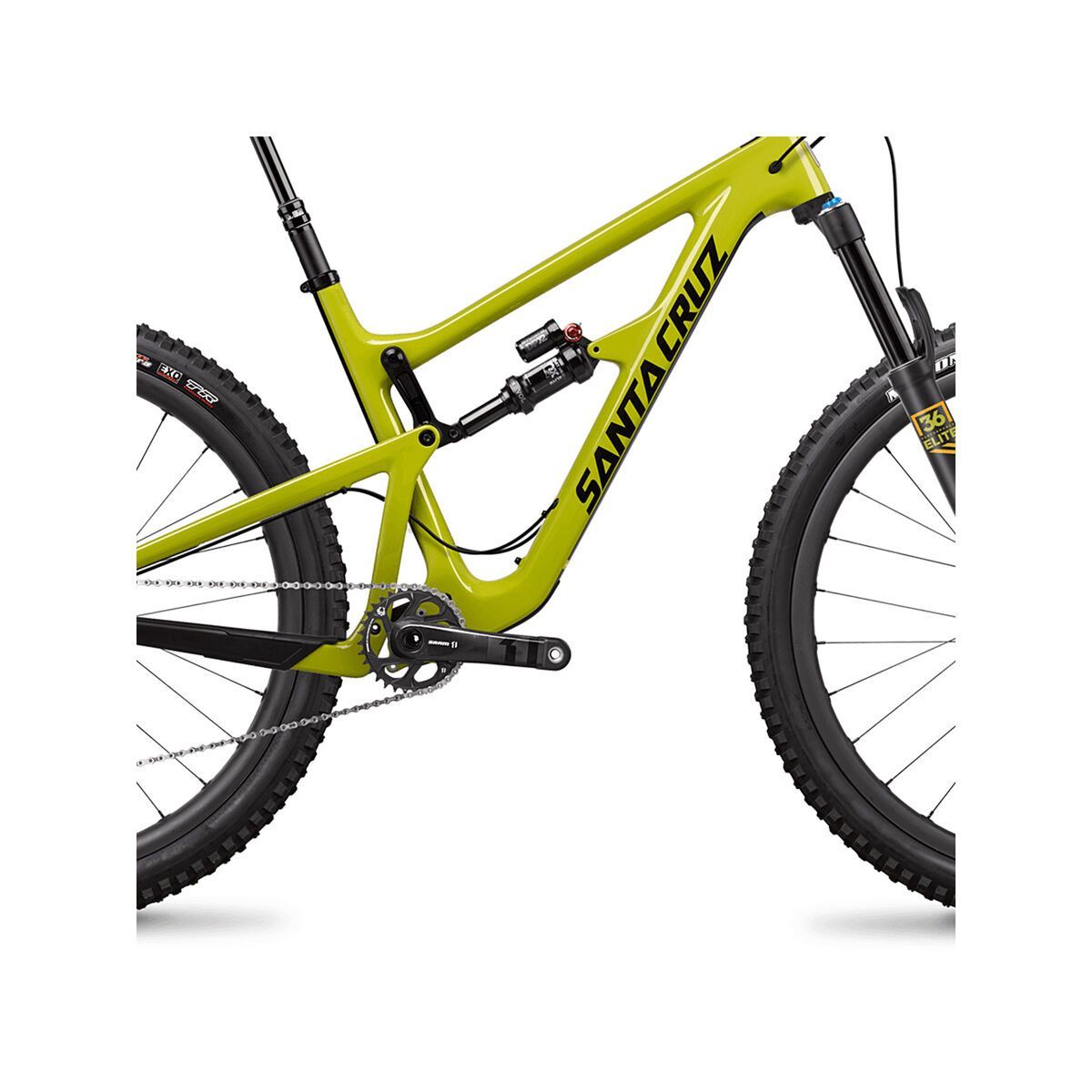 Santa Cruz Hightower LT CC X01 Reserve, gloss wicklow green and black - Bild 4