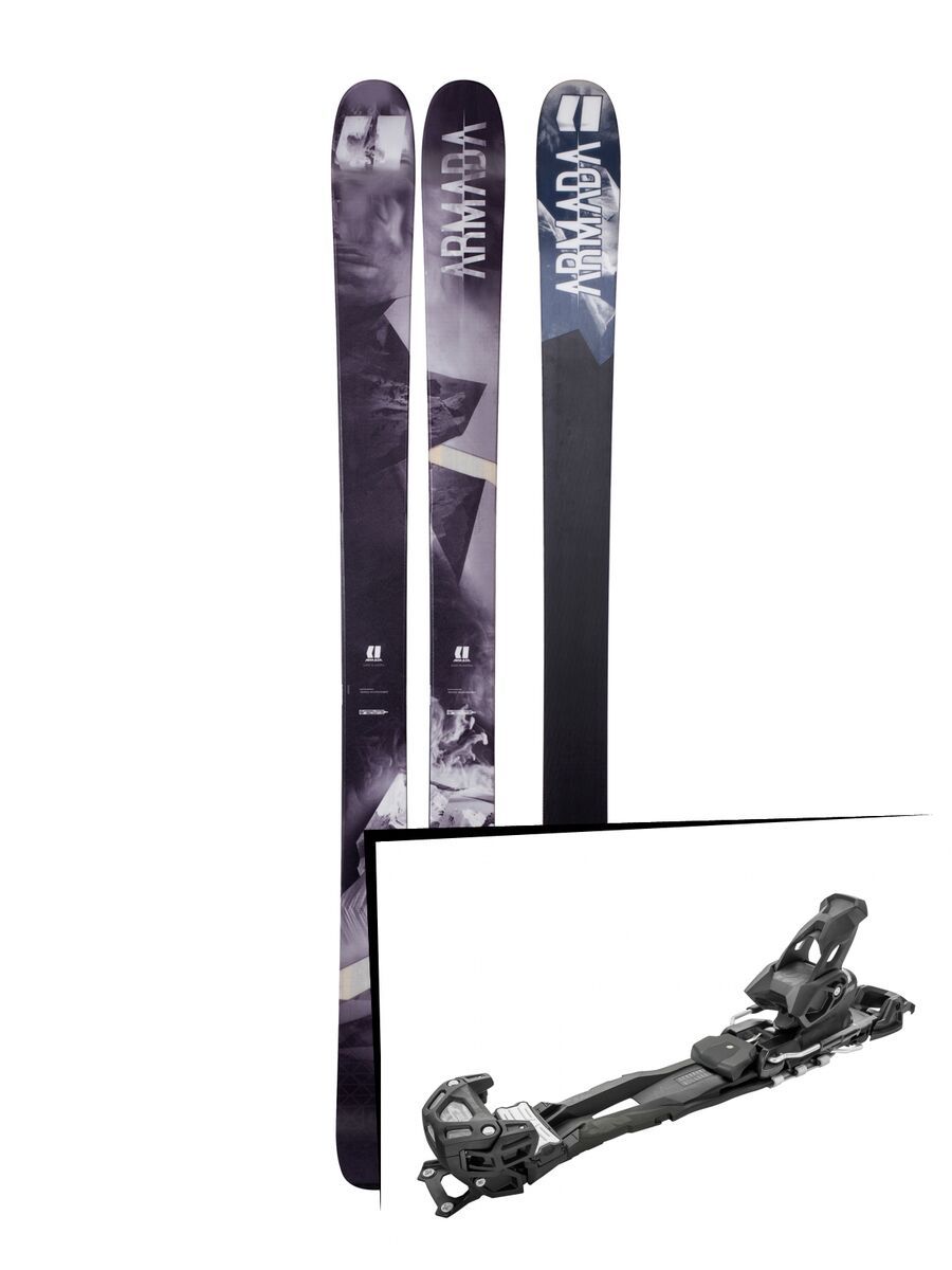 Set: Armada Invictus 108 Ti 2018 + Tyrolia Adrenalin 13 AT solid black - Bild 1