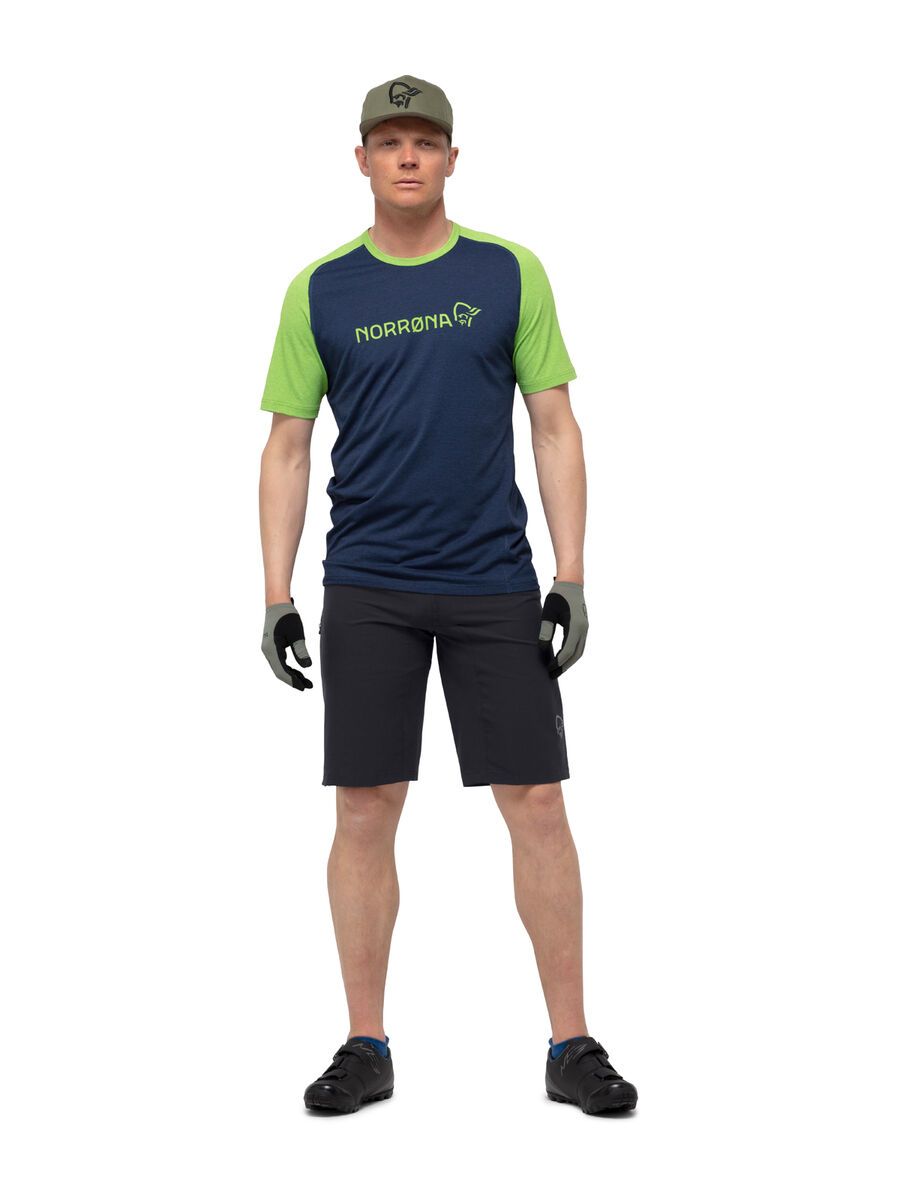 Norrona fjørå flex¹ lightweight Shorts M's, caviar black - Bild 3