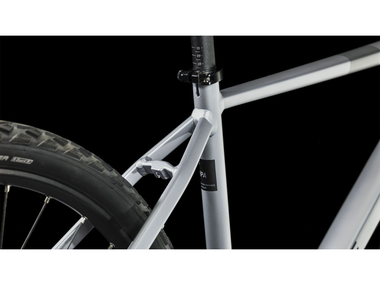 Cube Nature EXC, polarsilver´n´black - Bild 4