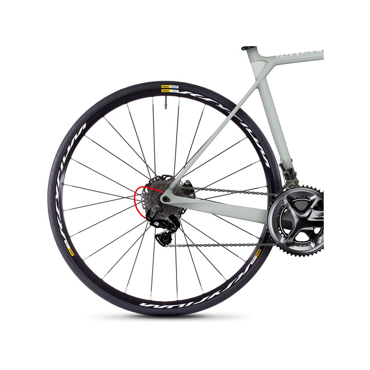 Ghost Nivolet X 9.8 LC, cloud white/star white/neon red - Bild 4