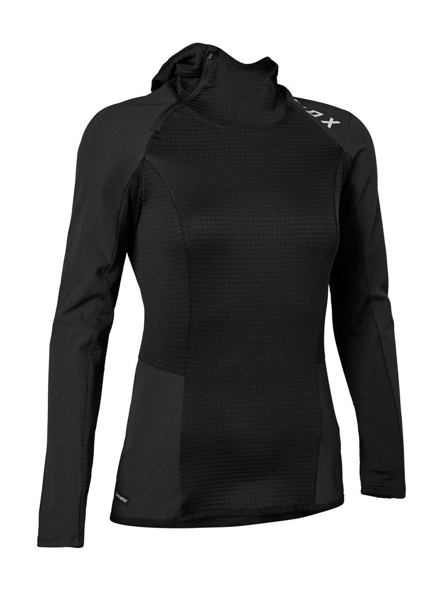 Fox Womens Defend Thermo Hoodie, black - Bild 1