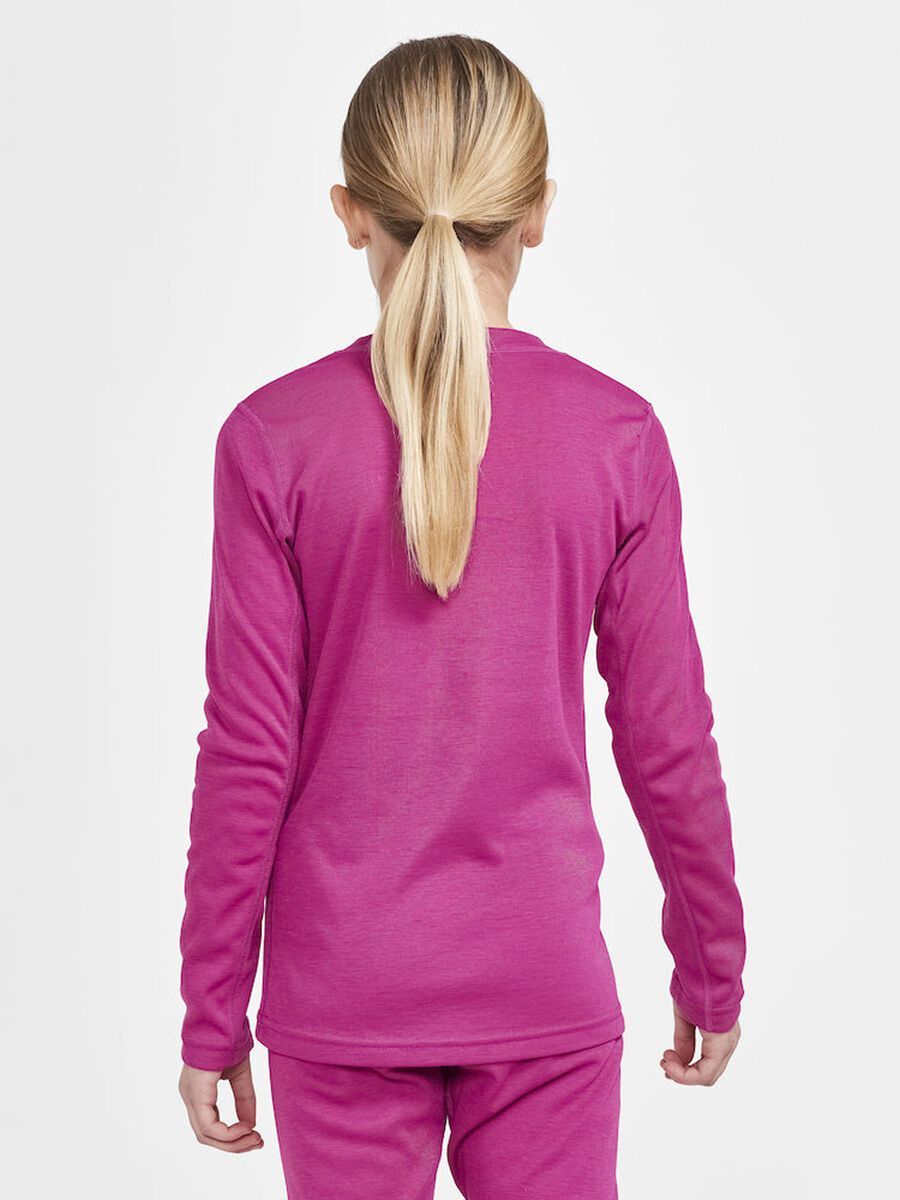 Craft Core Warm Baselayer Set Junior, roxo-coral - Bild 5