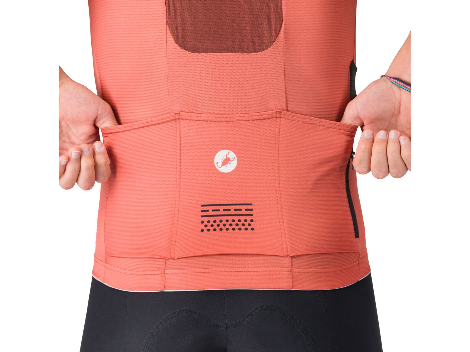 Castelli Unlimited Pro 2 Jersey, paprika - Bild 5