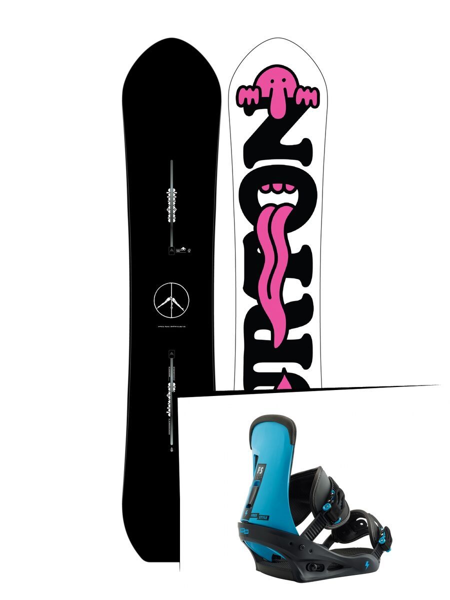 Set: Burton Kilroy Custom 2019 + Burton Freestyle cobalt blue - Bild 1