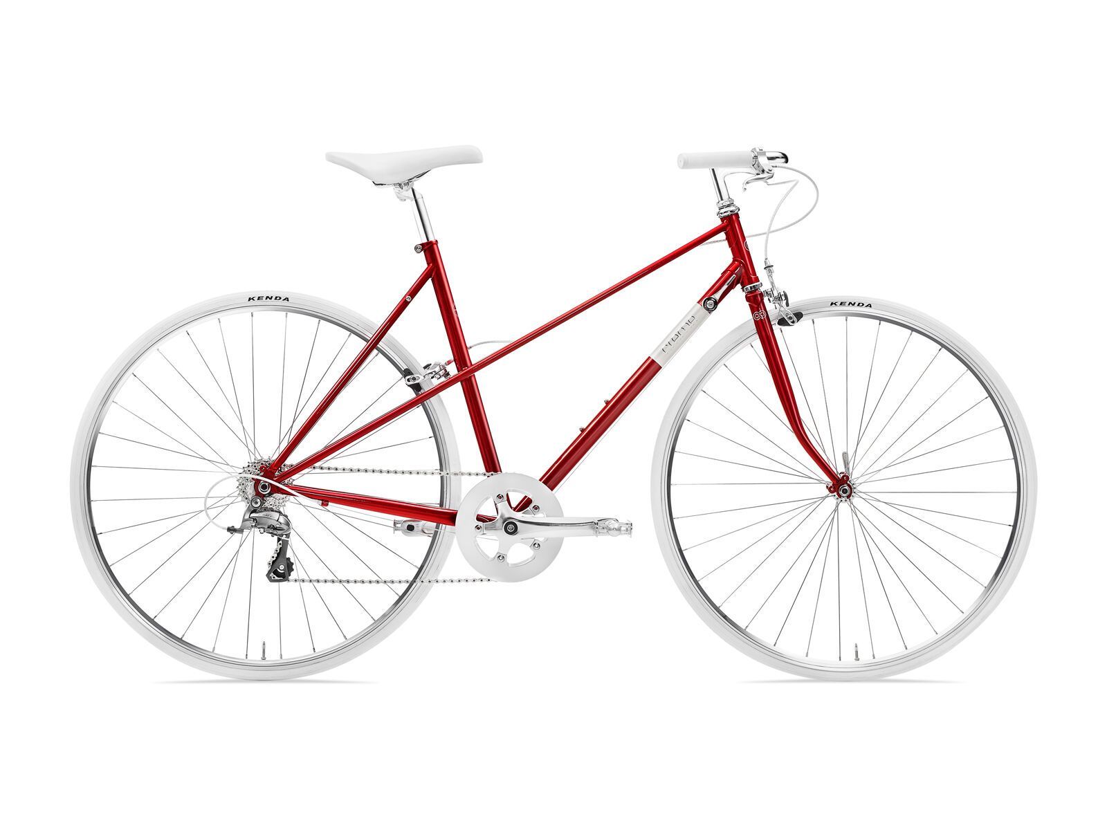 Creme Cycles Echo Mixte Uno, red - Bild 1
