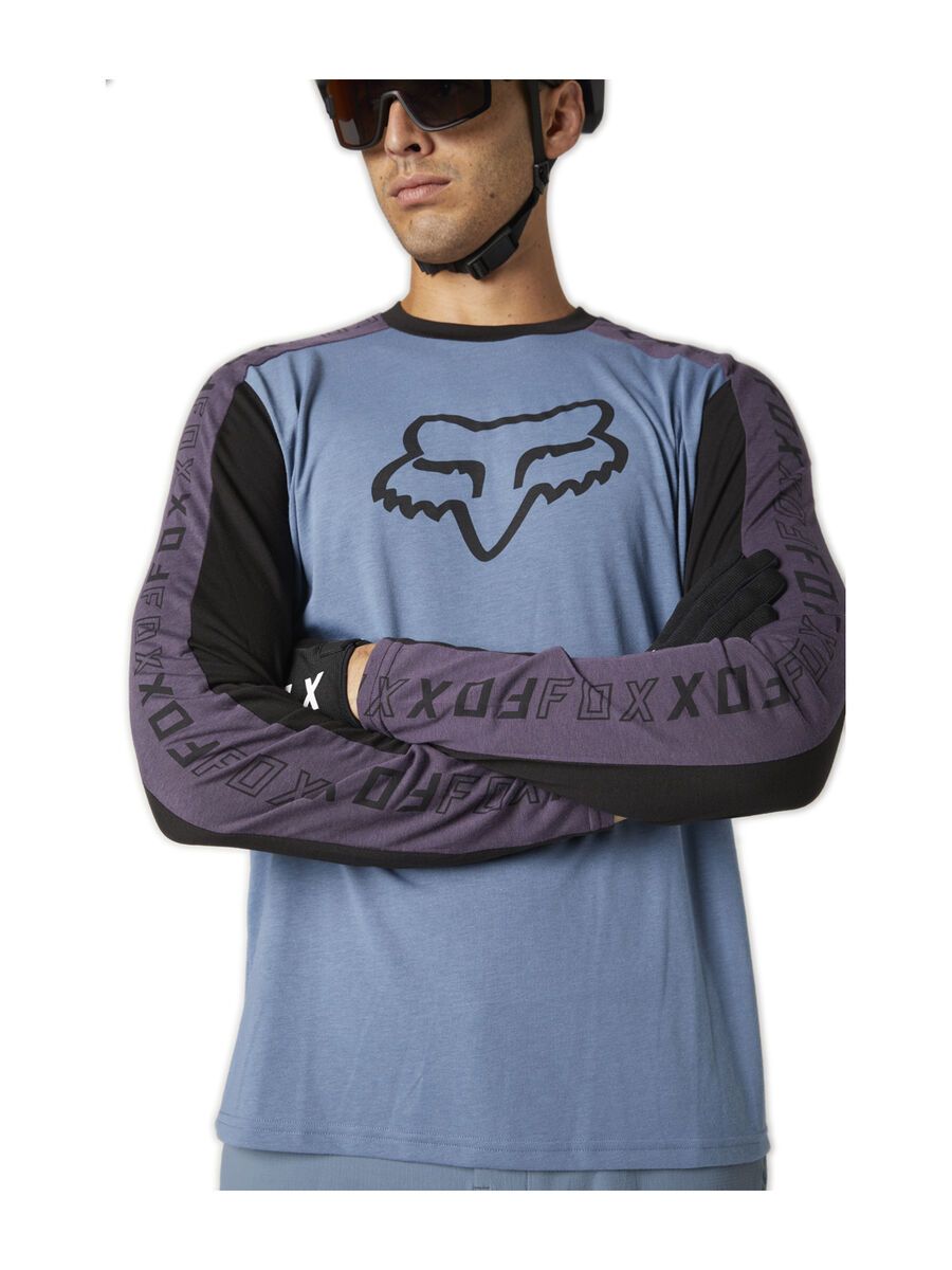 Fox Ranger Drirelease LS Jersey, matte blue - Bild 5