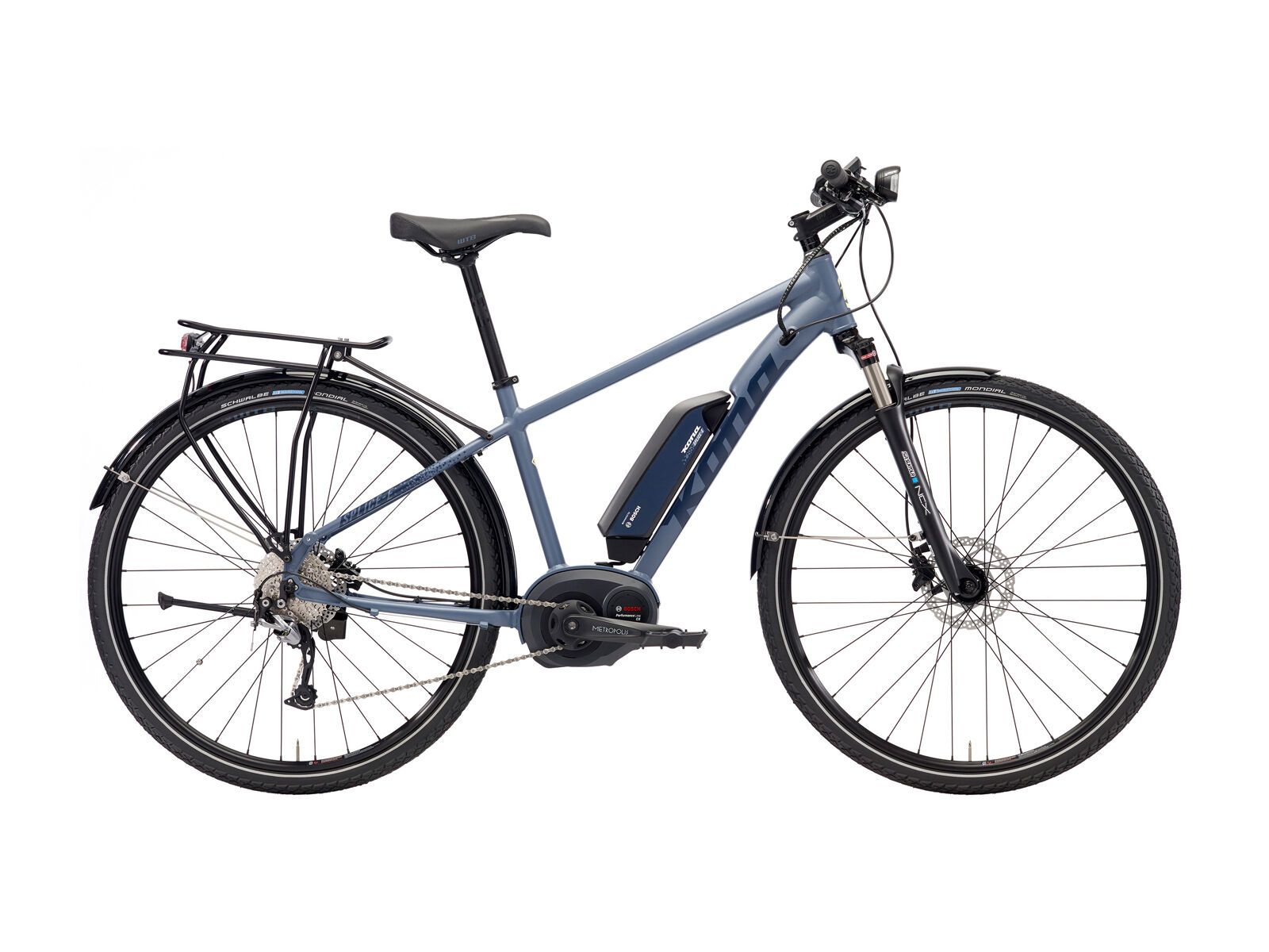 Kona Splice-E, matt midnight blue w/ dark blue & yellow decals - Bild 1