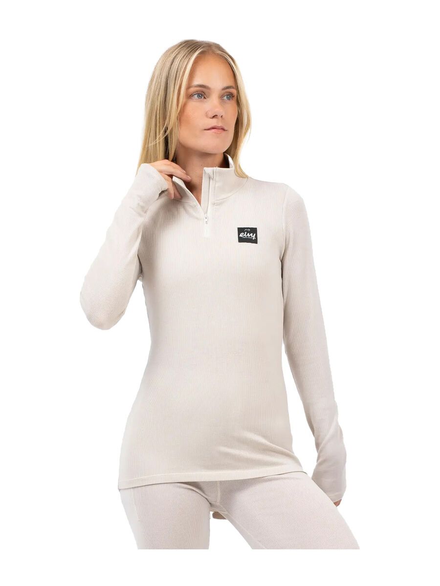 Eivy Journey Merino Wool Rib Top, faded cloud - Bild 2