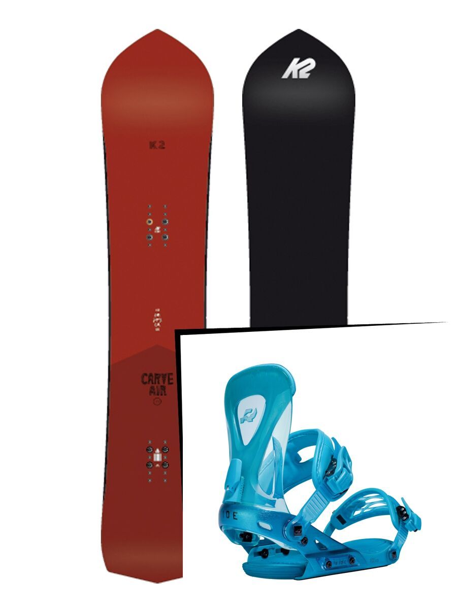 Set: K2 Carve Air 2017 + Ride Revolt (1487170S) - Bild 1