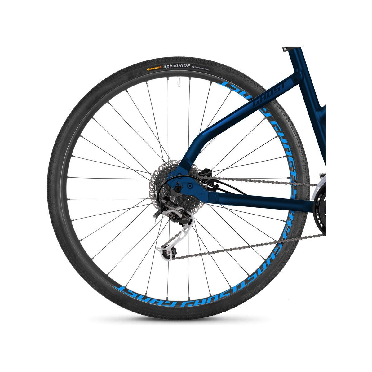 Ghost Square Cross 2.8 W AL, night blue/navi blue/vibrant blue - Bild 4