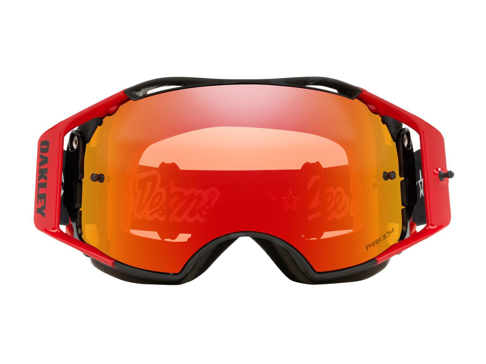 Oakley Airbrake MTB Troy Lee Designs - Prizm MX Torch Iridium, black webstar - Bild 12