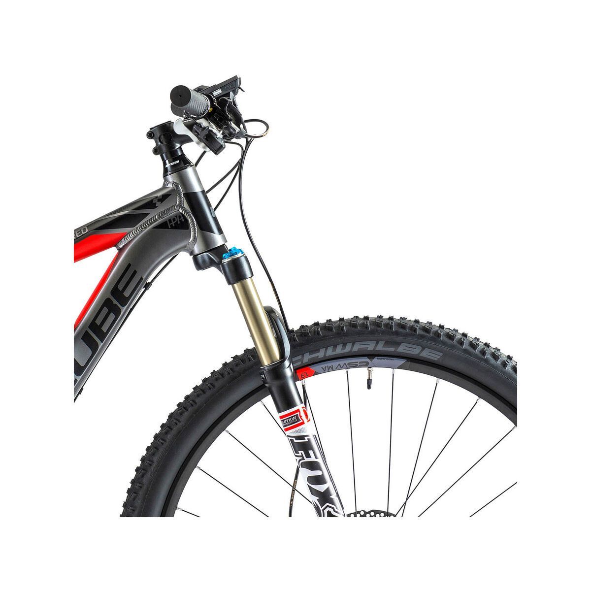 Cube Stereo Hybrid 120 Pro 29, grey/black/flashred - Bild 5