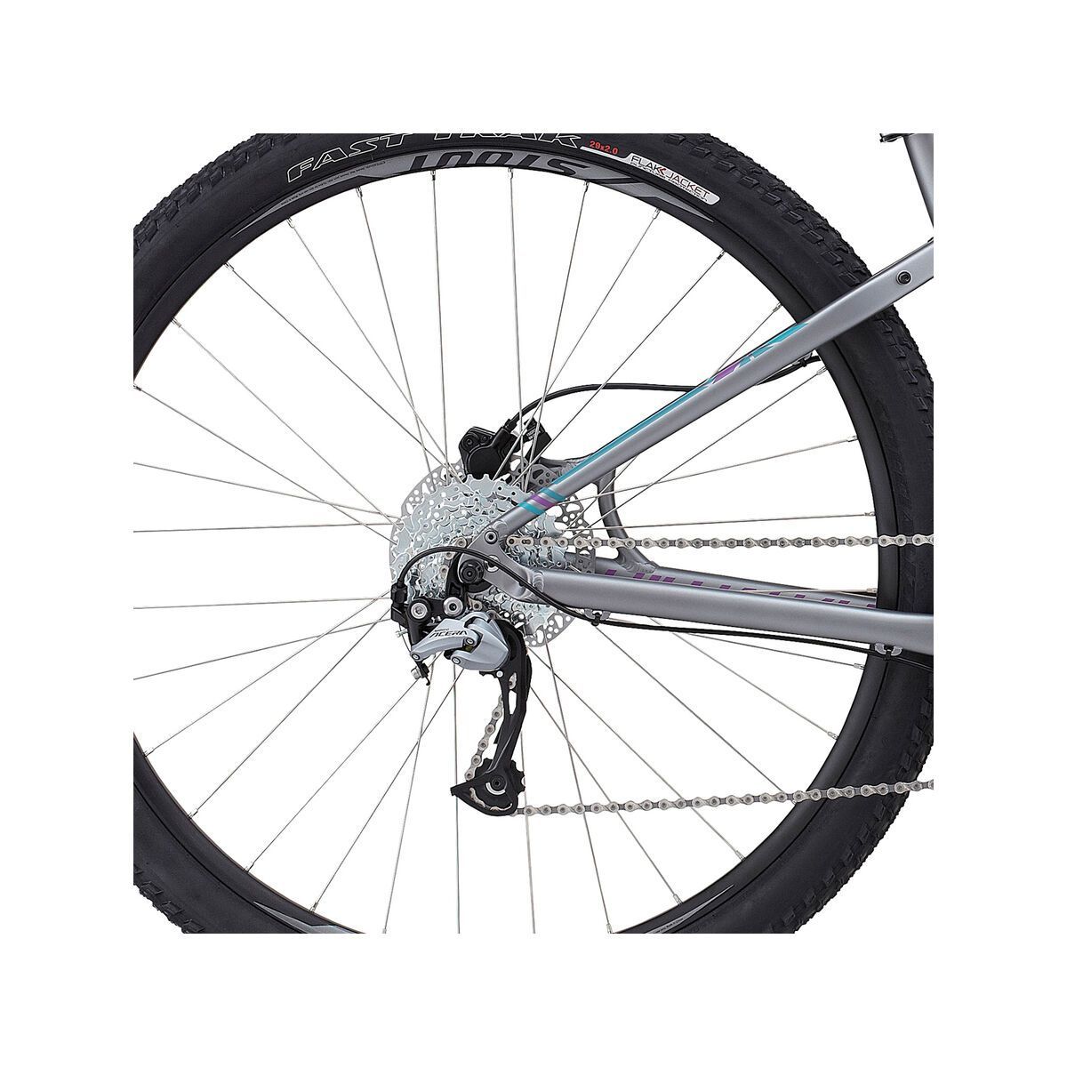 Specialized Jett Sport 29, satin sterling grey/fuschia/deep turquoise - Bild 4