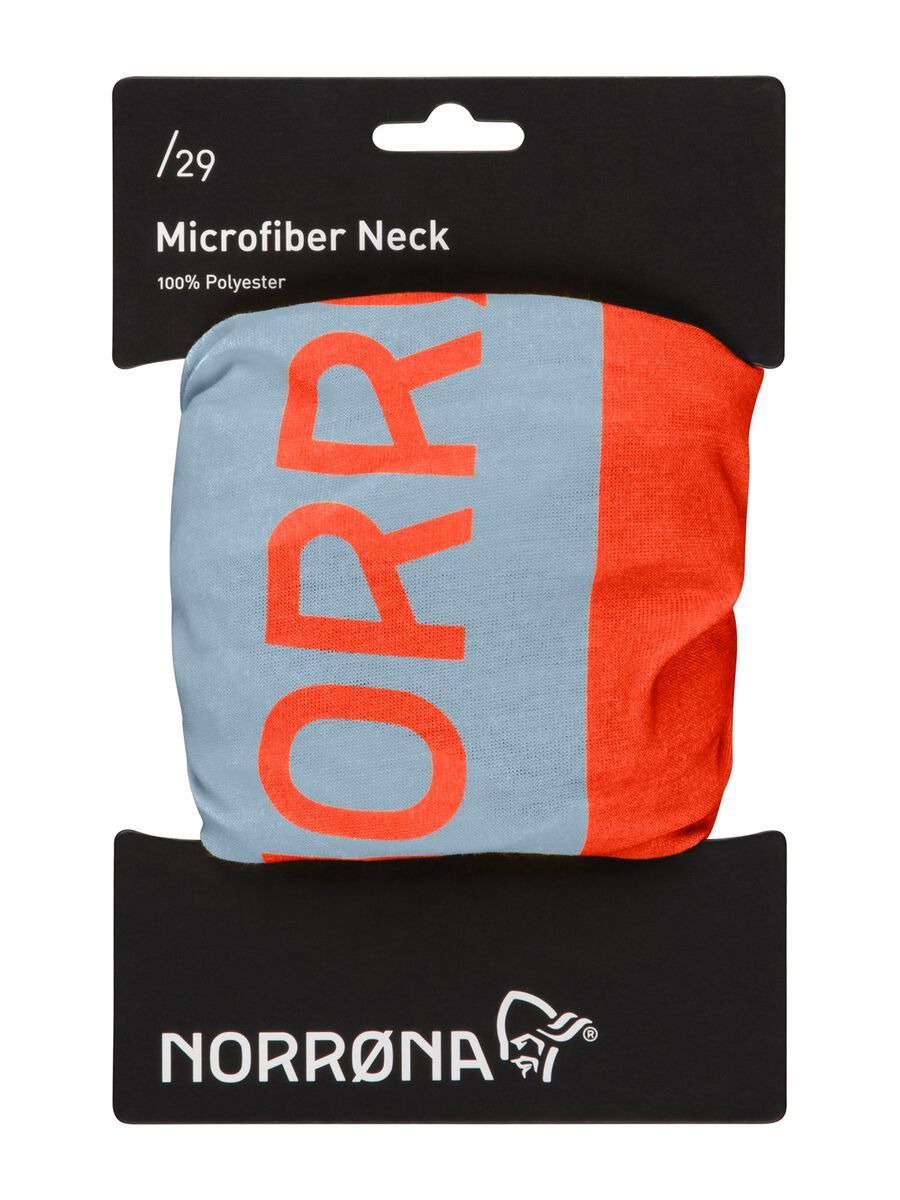 Norrona /29 microfiber Neck, arednalin/blue fog - Bild 1
