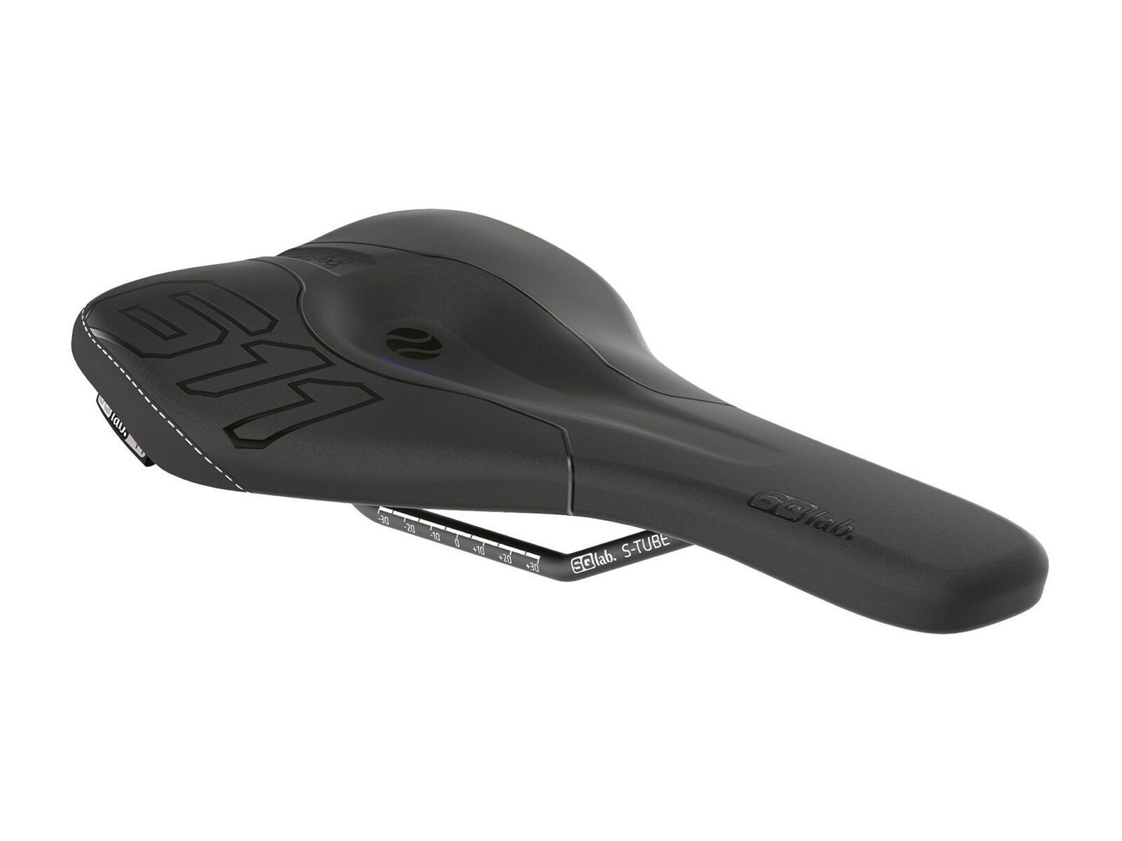 SQlab Sattel 611 Ergowave - 13 cm, schwarz - Bild 1