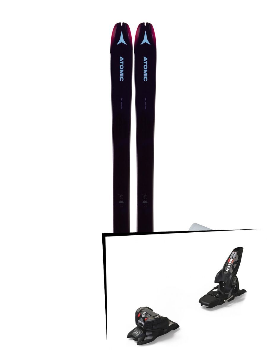 Set: Atomic Backland 85 W + Hybrid Skin 85 2019 + Marker Jester 16 ID black - Bild 1