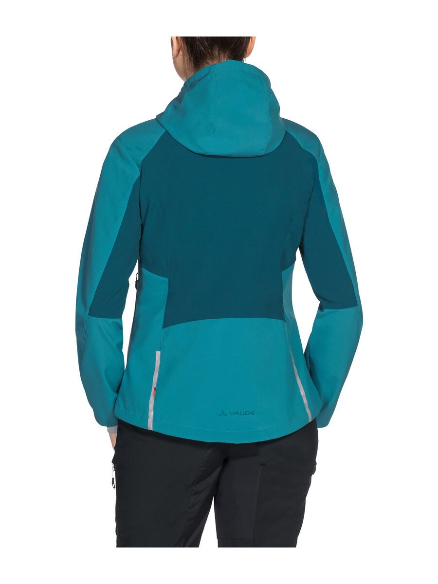 Vaude Women's Chiva Softshell Jacket II, alpine lake - Bild 4