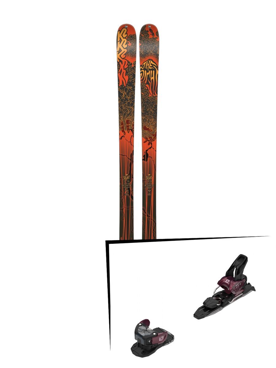 Set: K2 SKI Sight 2019 + Salomon Warden MNC 11 fig - Bild 1