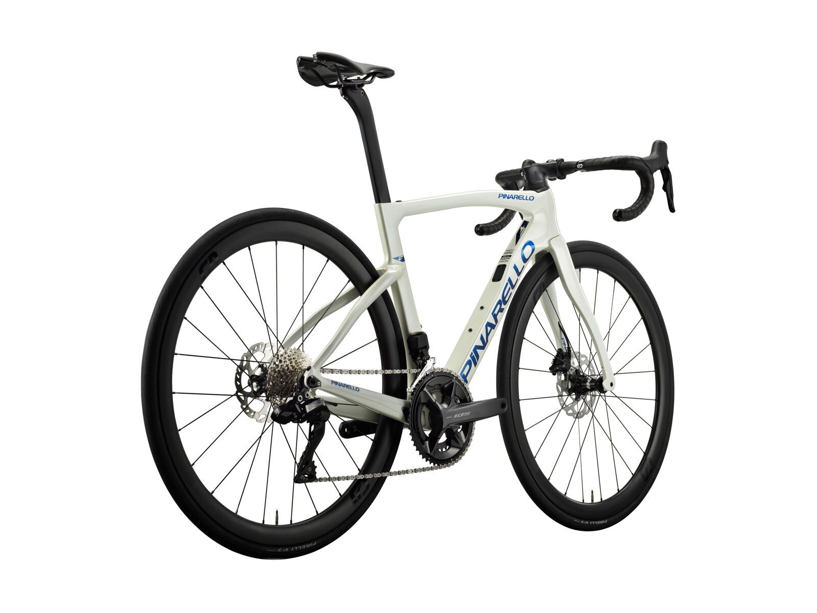 Pinarello F5 105 Di2 2x12 DB / Most Ultrafast Carbon DB HG11, furious white - Bild 3
