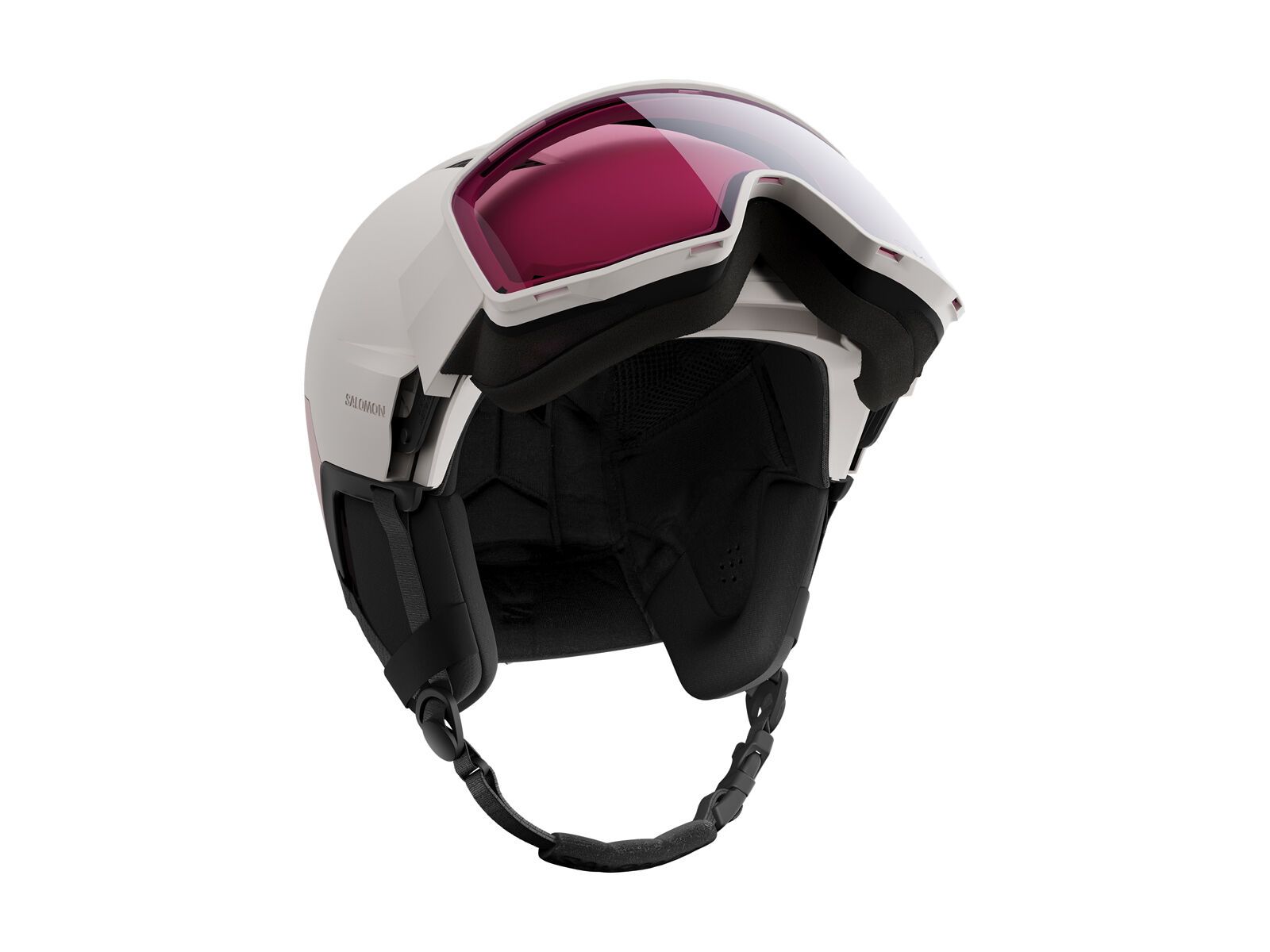 Salomon Driver Pro MIPS, Sigma Silver Pink / grey violet - Bild 1