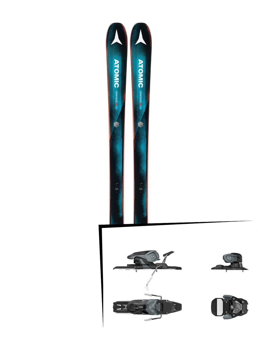 Set: Atomic Vantage 90 CTI 2018 + Salomon Warden 11 dark grey/black - Bild 1