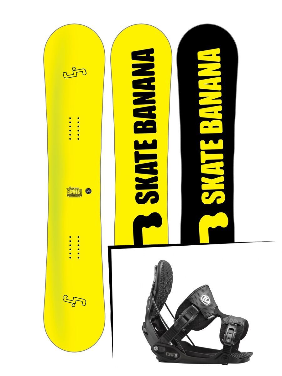 Set: Lib Tech Sk8 Banana 10 years 2017 + Flow Five (1513175S) - Bild 1