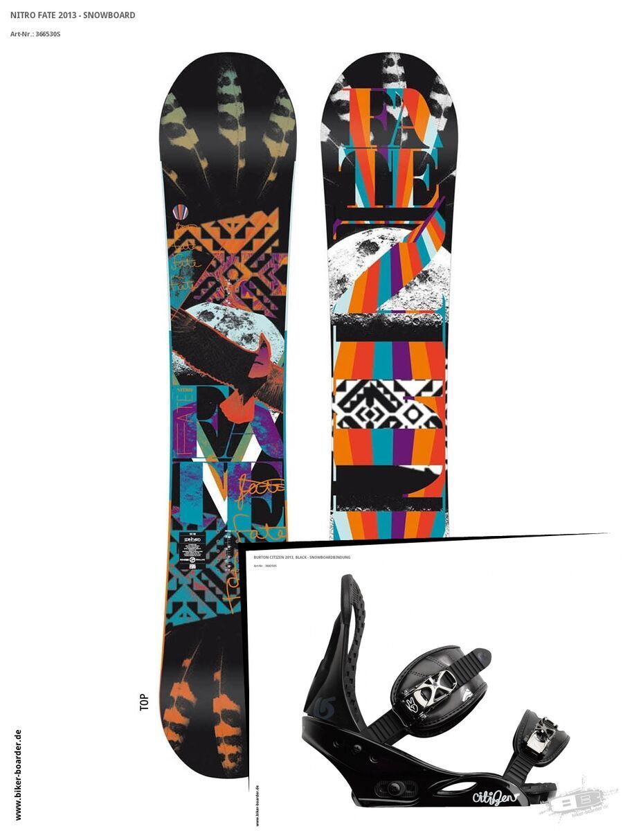 Set: Nitro Fate  + Burton Citizen (364350S) - Bild 1