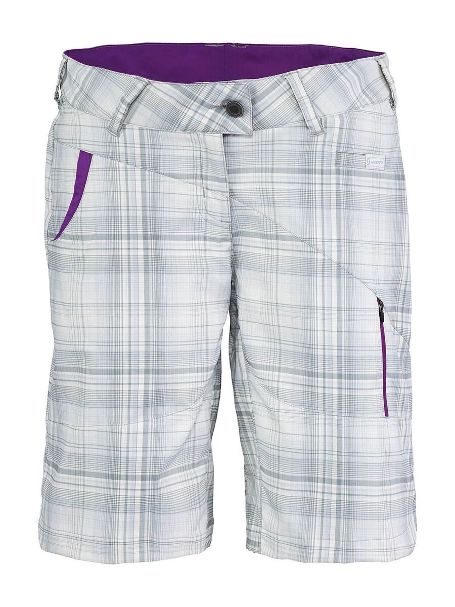 Scott Womens Cutlass Short, grey plaid - Bild 1
