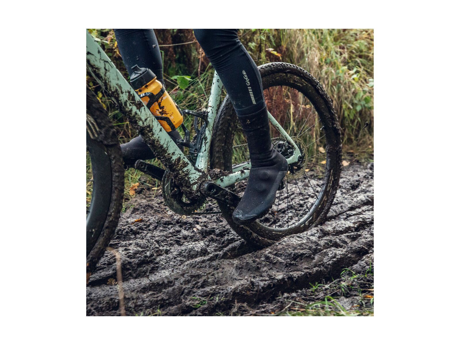 GripGrab Explorer Waterproof Gravel Shoe Covers, black - Bild 7