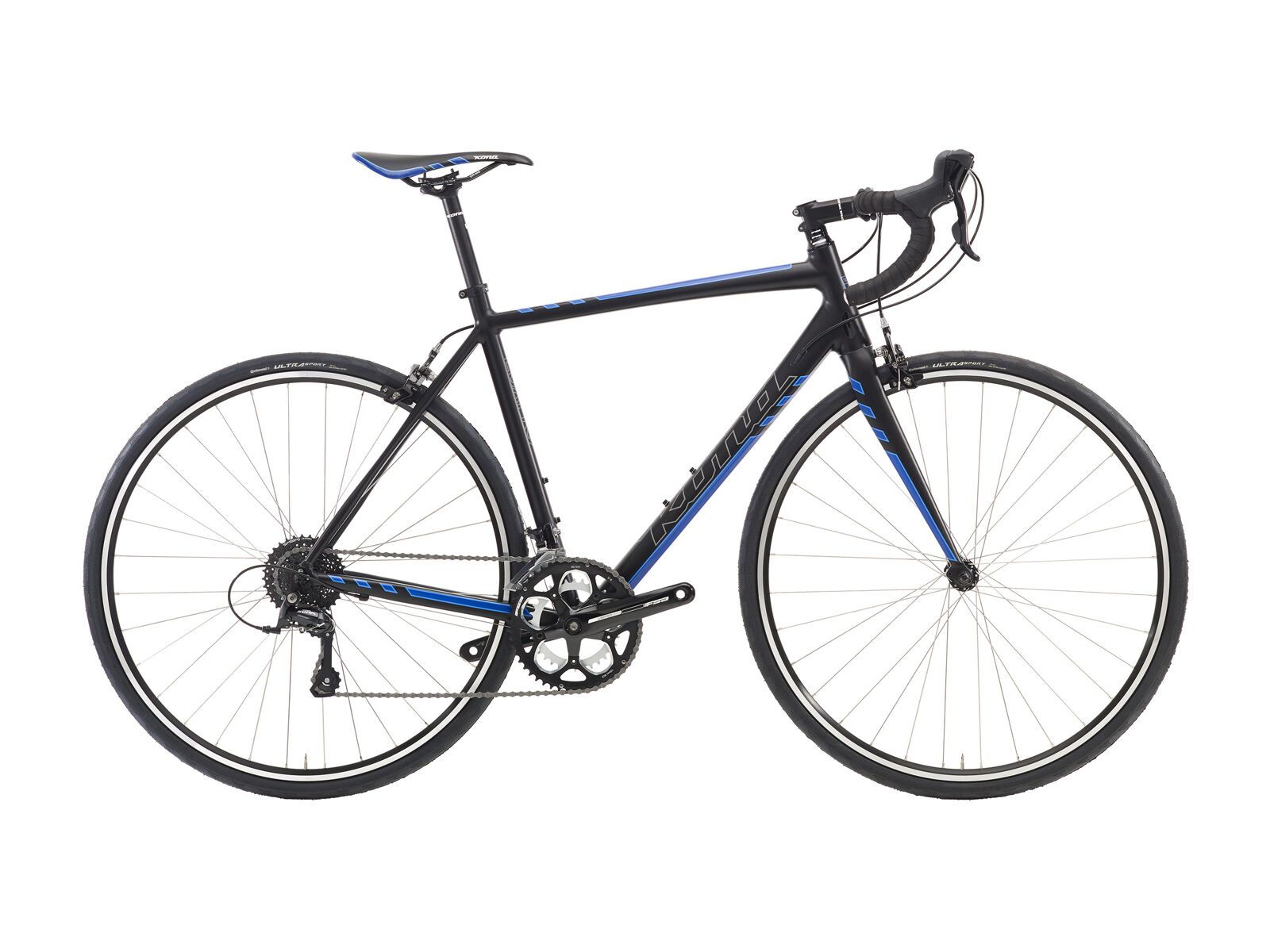 Kona Esatto, matt black w/ silver, navy & blue decals - Bild 1