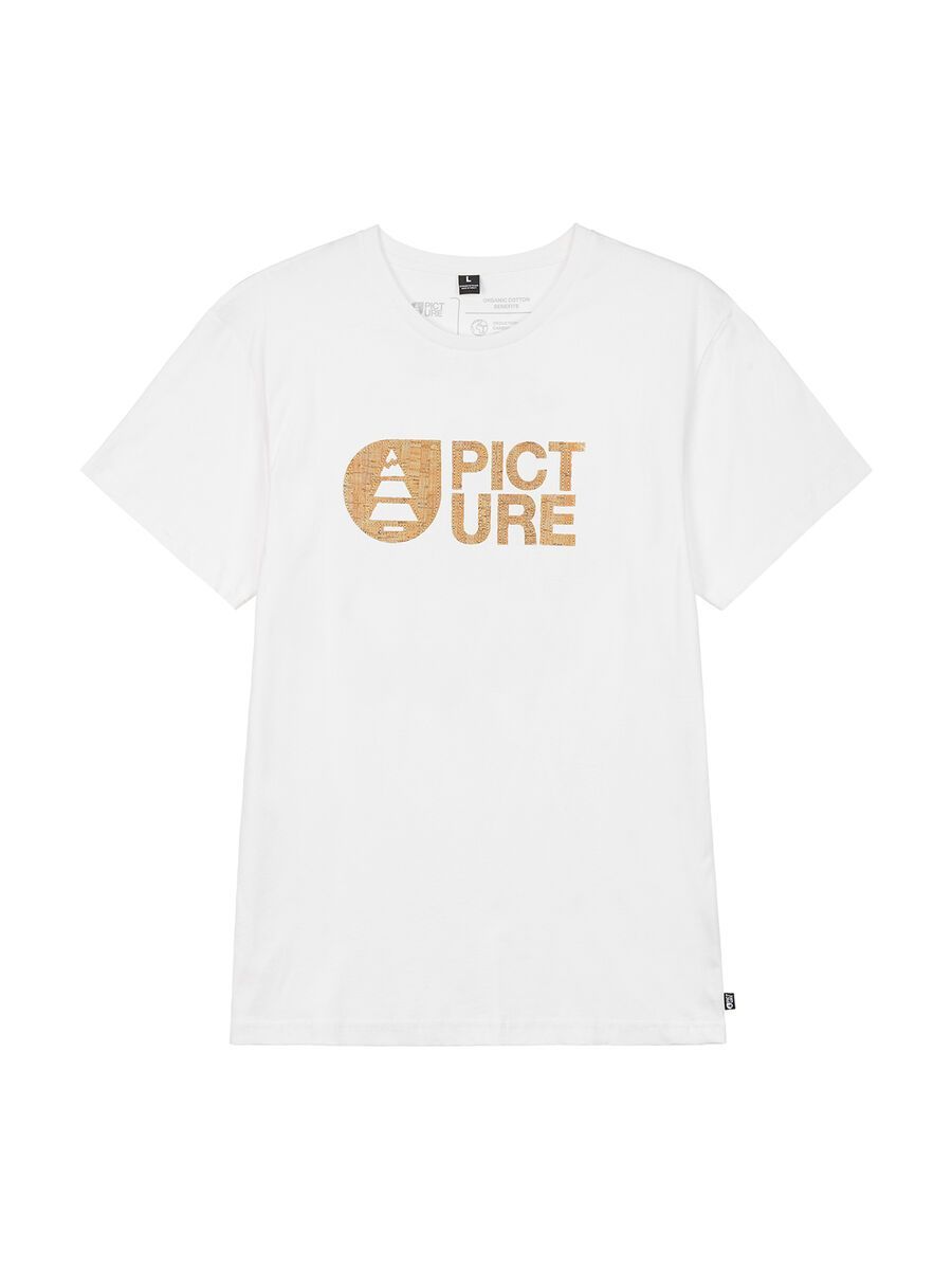 Picture Basement Cork Tee, white - Bild 1