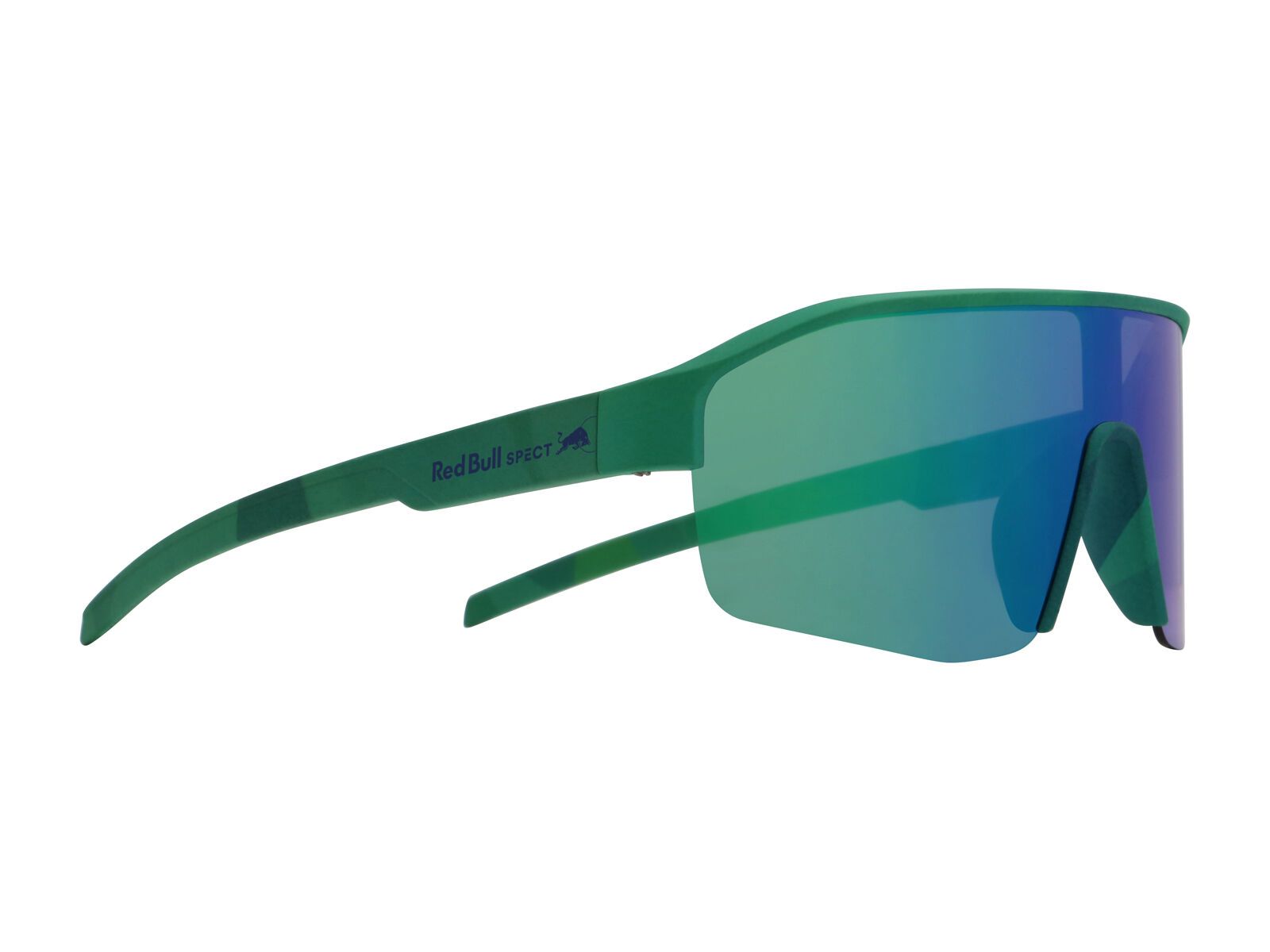 Red Bull Spect Eyewear Dundee, Smoke/Green-Purple Mirror / matt turquoise pattern - Bild 1