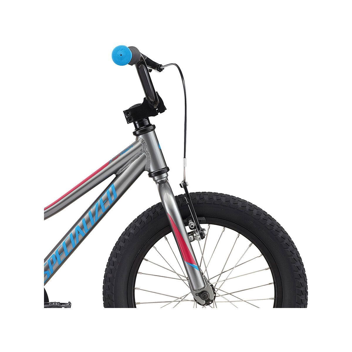 Specialized Riprock Coaster 16, gloss charcoal/rainbow flake pink/neon blue - Bild 5