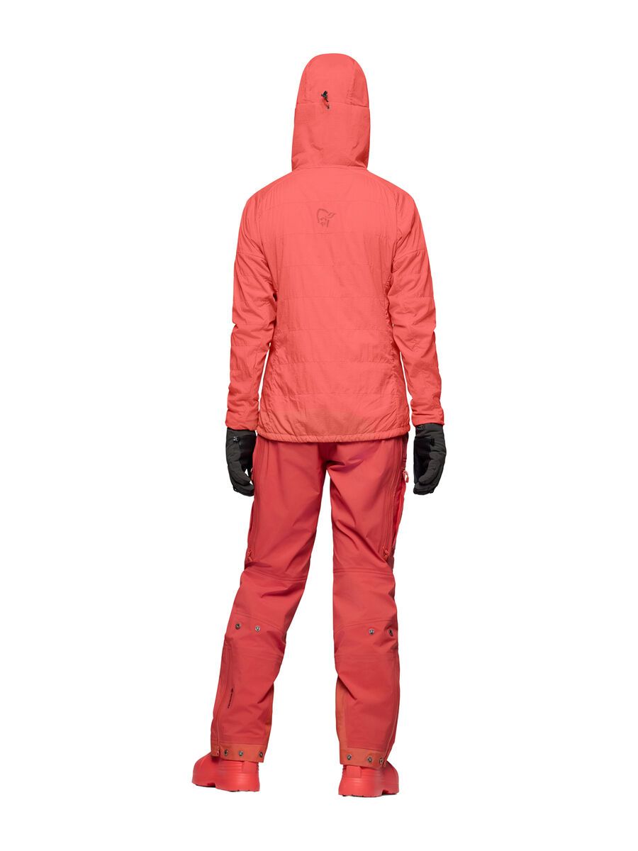 Norrona lyngen thermo100active Zip Hood W's, deep sea coral - Bild 7