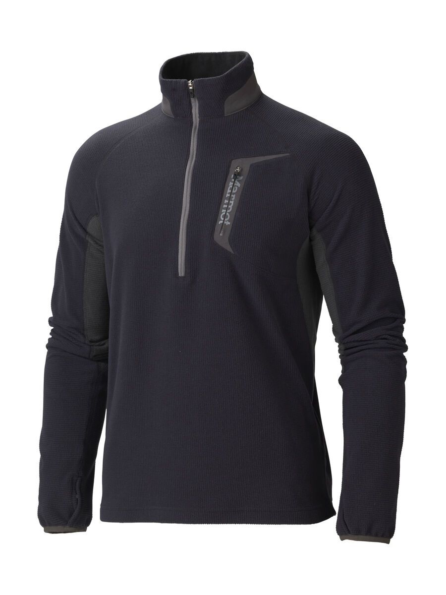 Marmot Alpinist 1/2 Zip, Black/Dark Granite - Bild 1