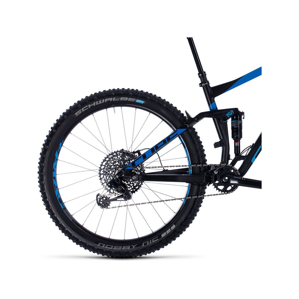 Cube Stereo 150 27.5+, black´n´blue - Bild 5