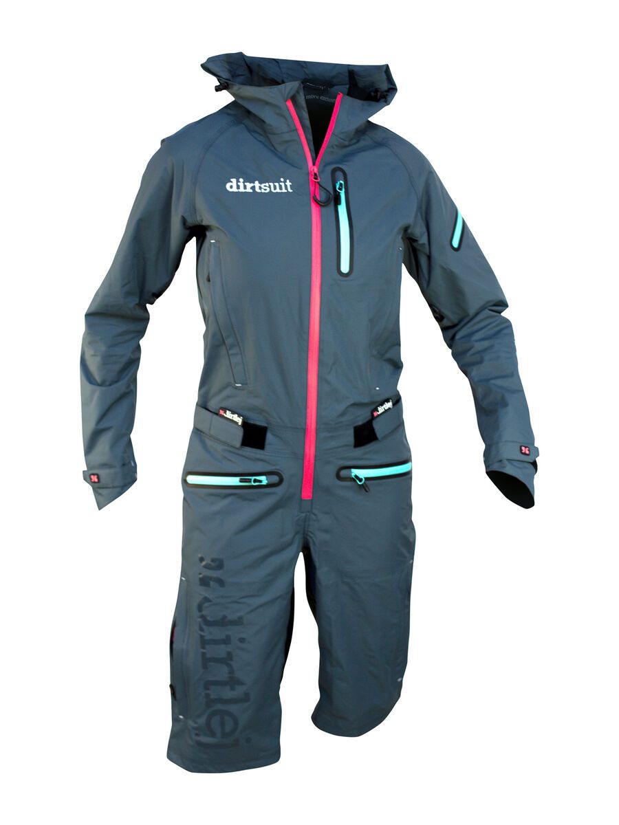 dirtlej DirtSuit Pro Edition Ladies Cut, azurblau/peach - Bild 1