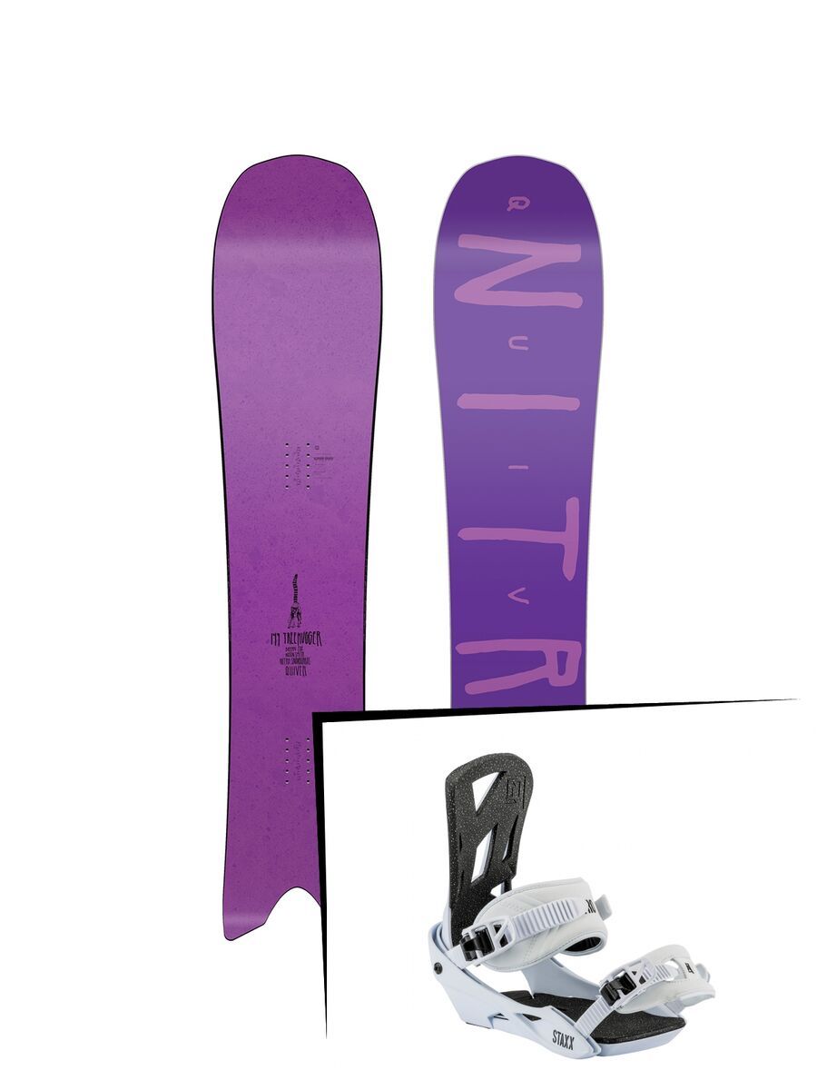 Set: Nitro Quiver Treehugger 2019 + Nitro Staxx salt - Bild 1