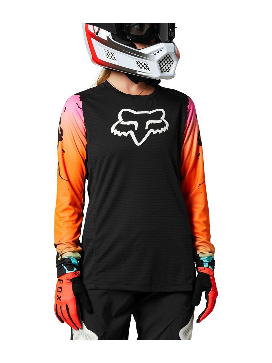 Fox Womens Defend Pyre Jersey, black - Bild 1