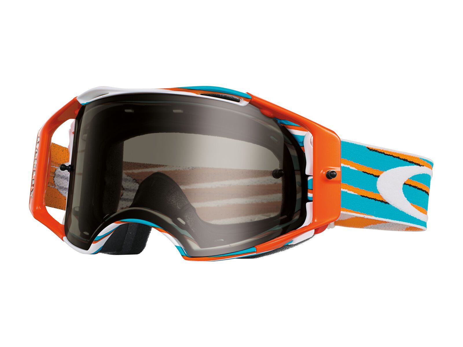 Oakley Airbrake MX, nemesis orange/blue/dark grey - Bild 1