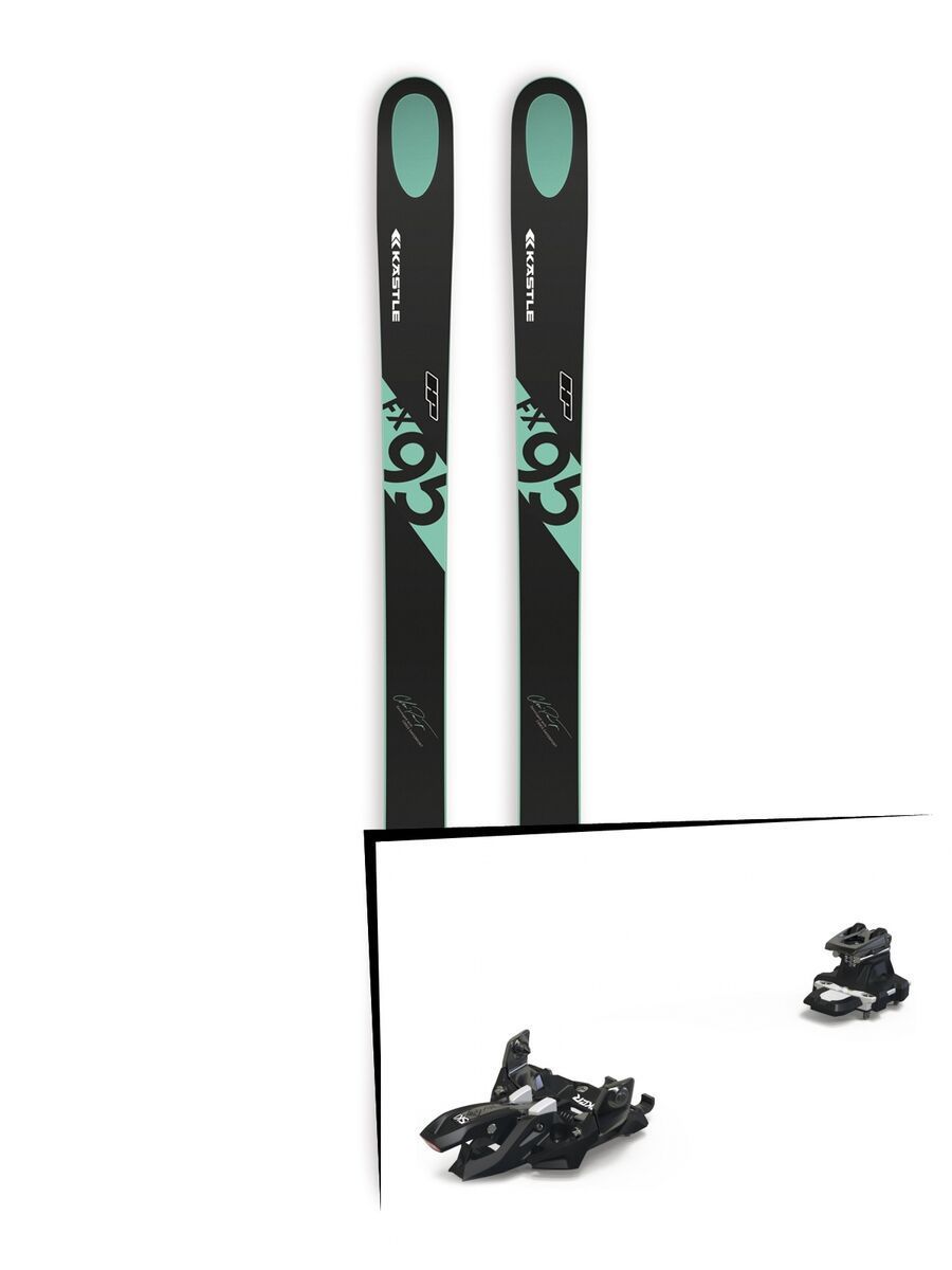 Set: Kästle FX95 HP 2019 + Marker Alpinist 12 black/titanium - Bild 1