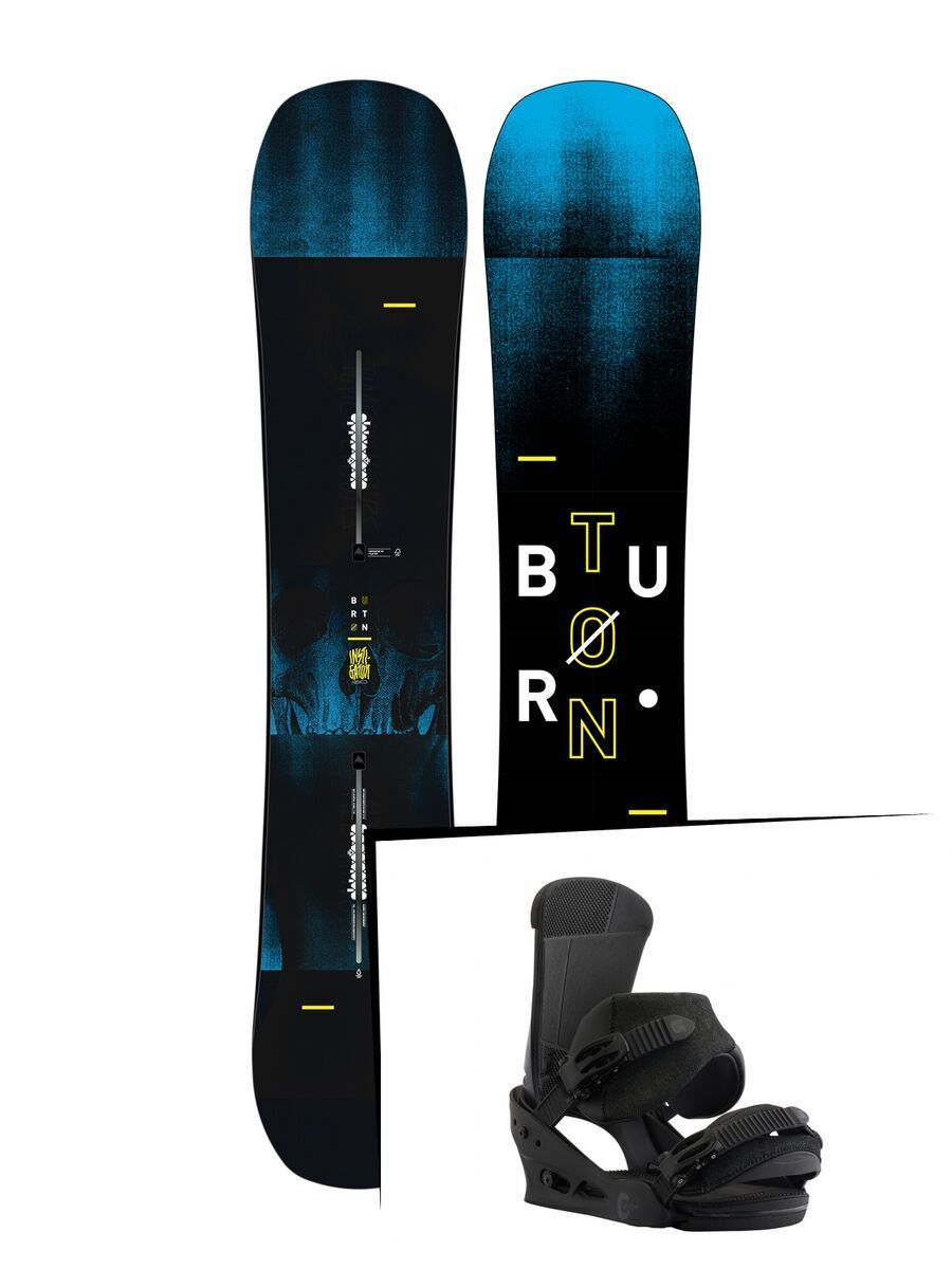 Set: Burton Instigator 2019 + Burton Custom black matte - Bild 1