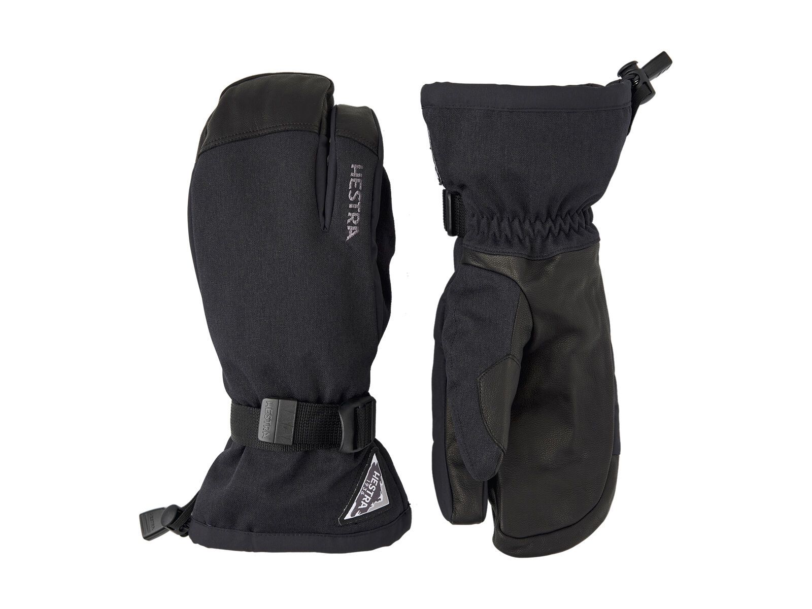 Hestra Powder Gauntlet 3 Finger, black - Bild 1