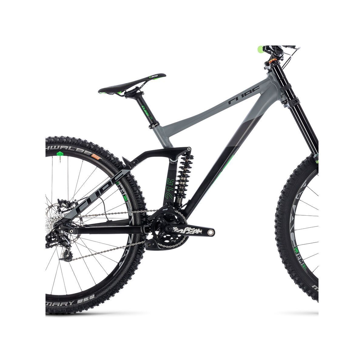 Cube TWO15 Race 27.5, black´n´green - Bild 4
