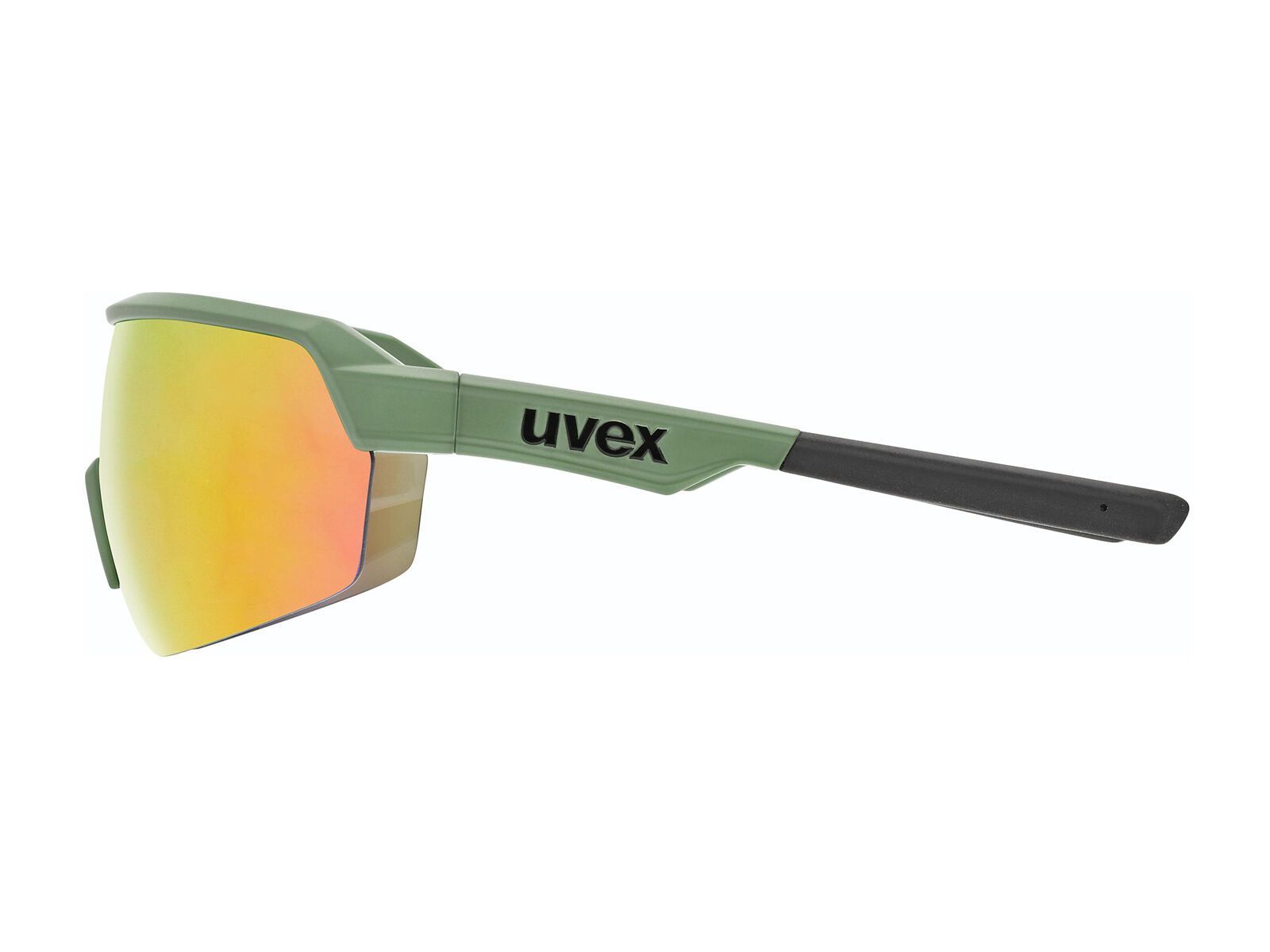 uvex sportstyle 227 Mirror Red, olive mat - Bild 2