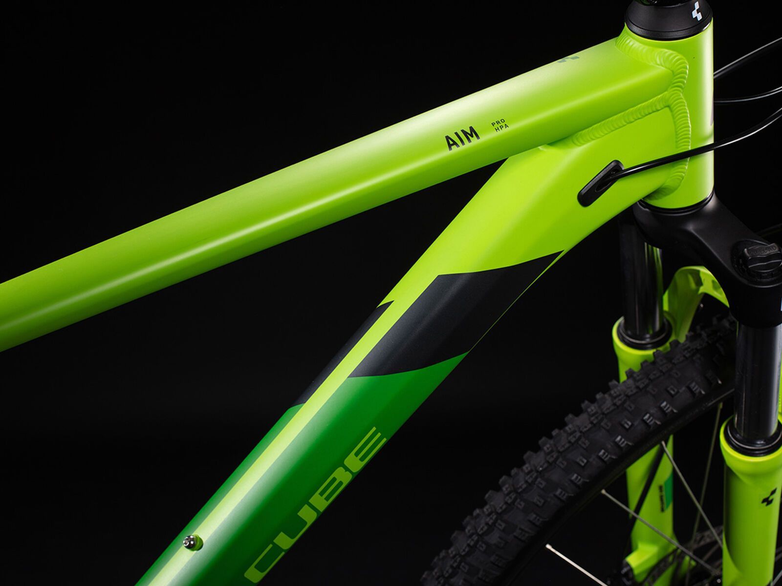Cube Aim Pro 29, green´n´iridium - Bild 4