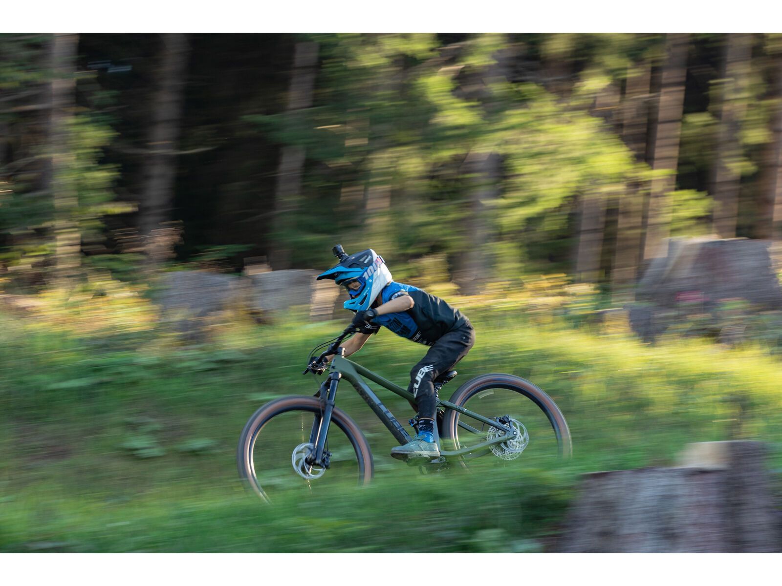 Cube Stereo 140 HPC Rookie, flashgrey´n´olive - Bild 14