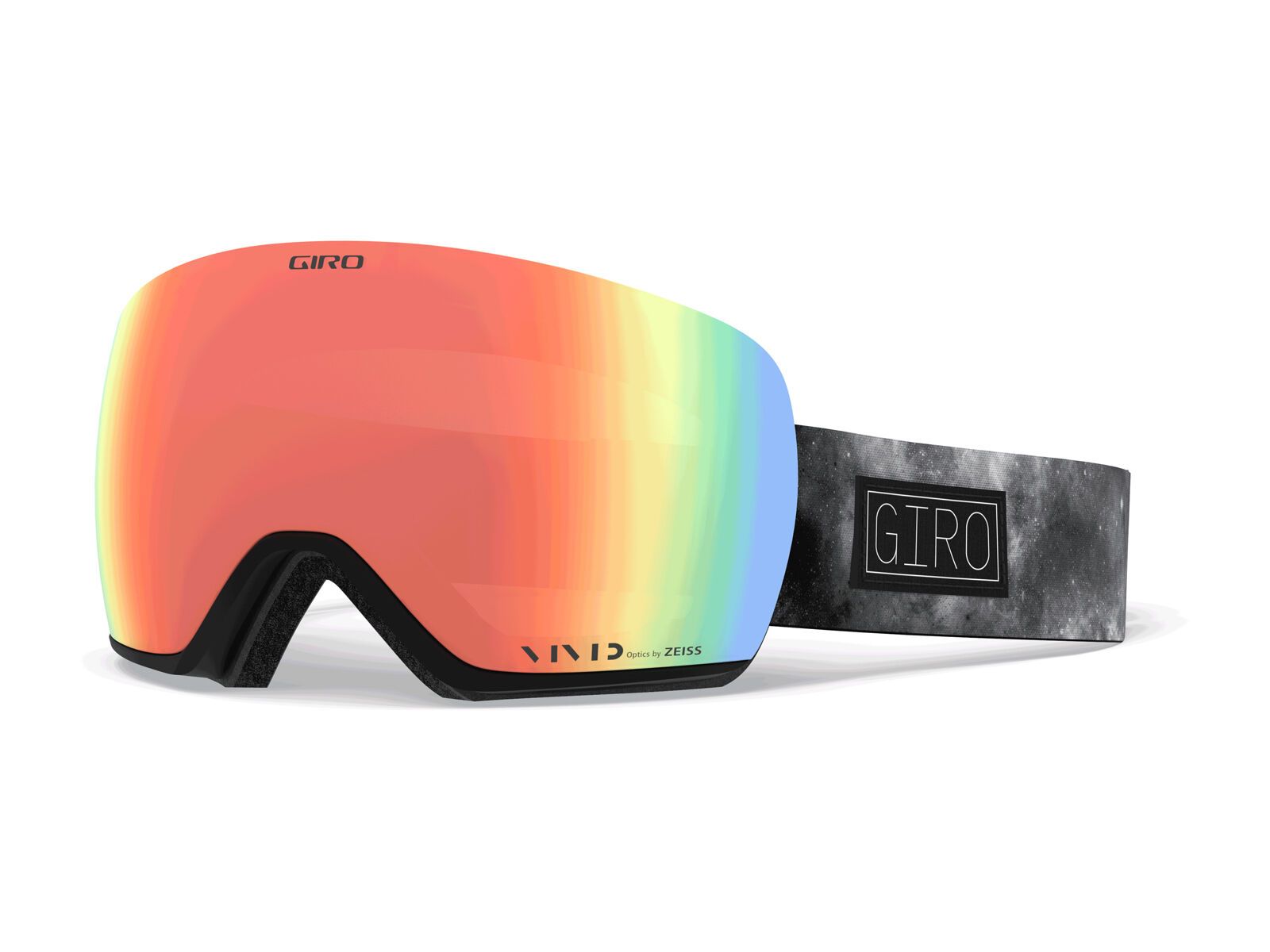 Giro Lusi inkl. WS, black white cosmos/Lens: vivid pink/vivid infrared - Bild 1