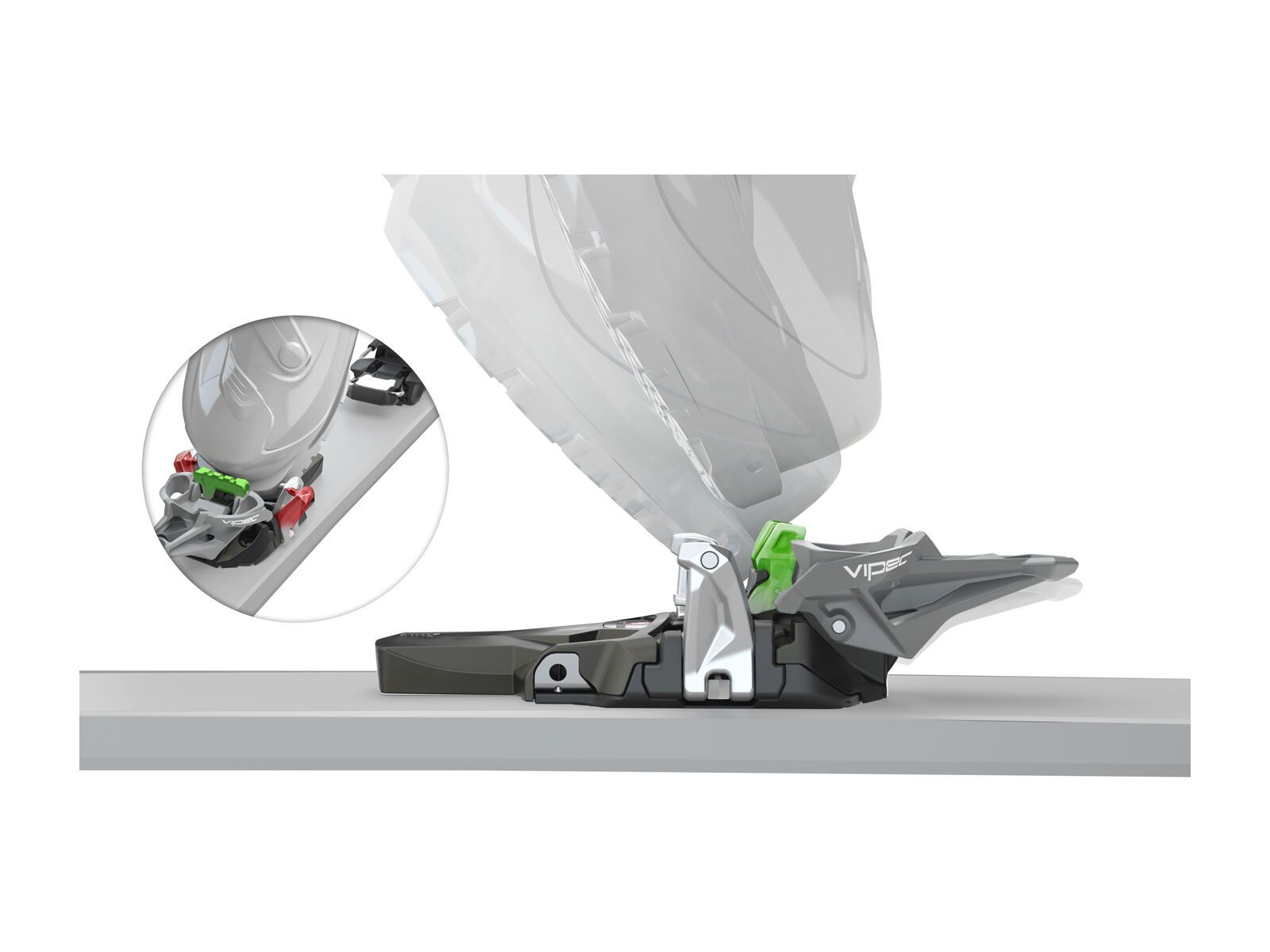 Fritschi Vipec Evo 12 - 110 mm, linden green/purple red/black - Bild 9